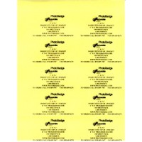 Name Badge Inserts 3.75" x 2" - 500 pack